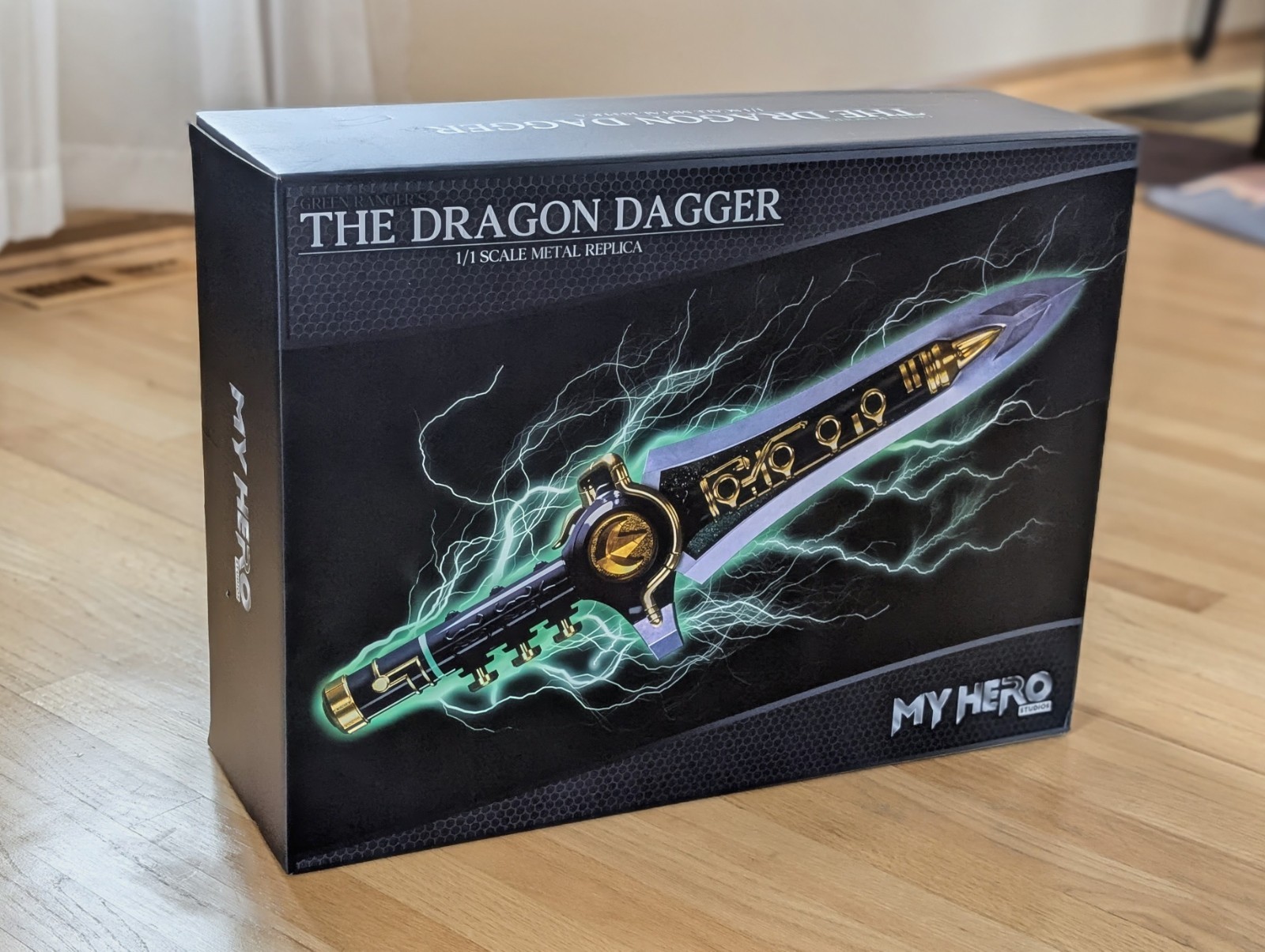 My Hero Studios Green Ranger Dragon Dagger MMPR – 33/200 – Brand New