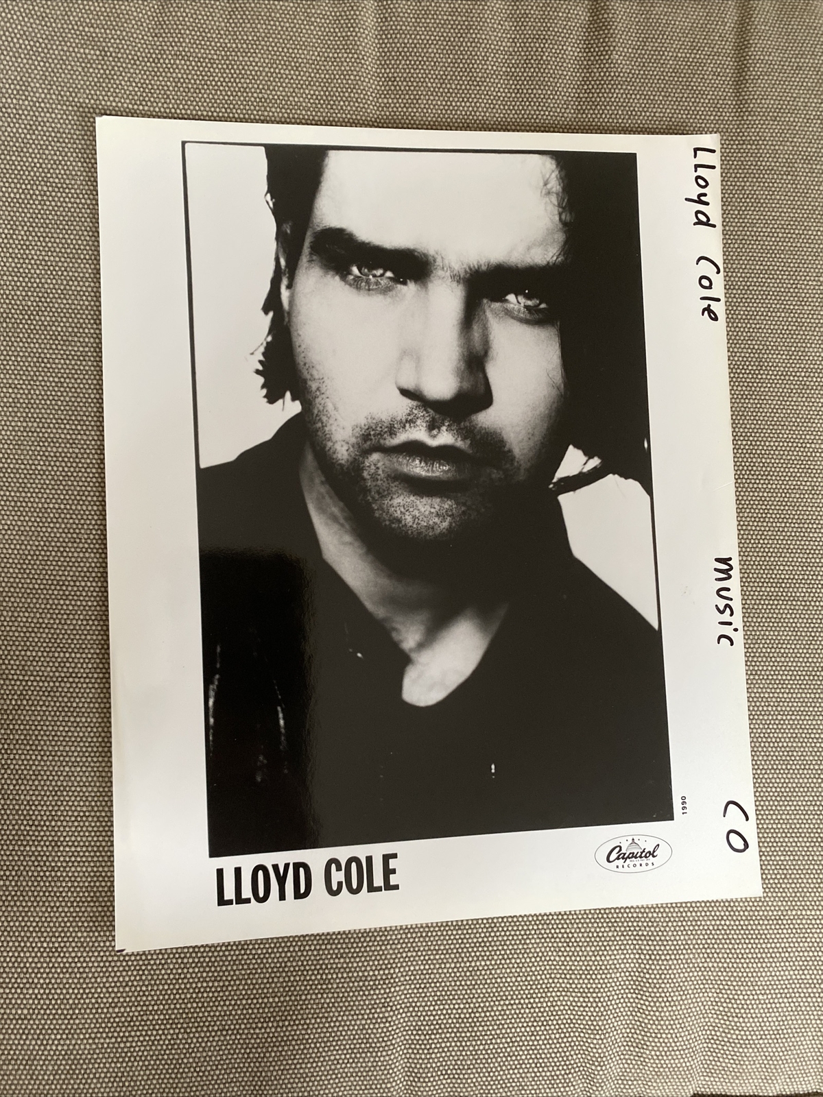 Lloyd Cole Press Photo 8×10”. See Description.