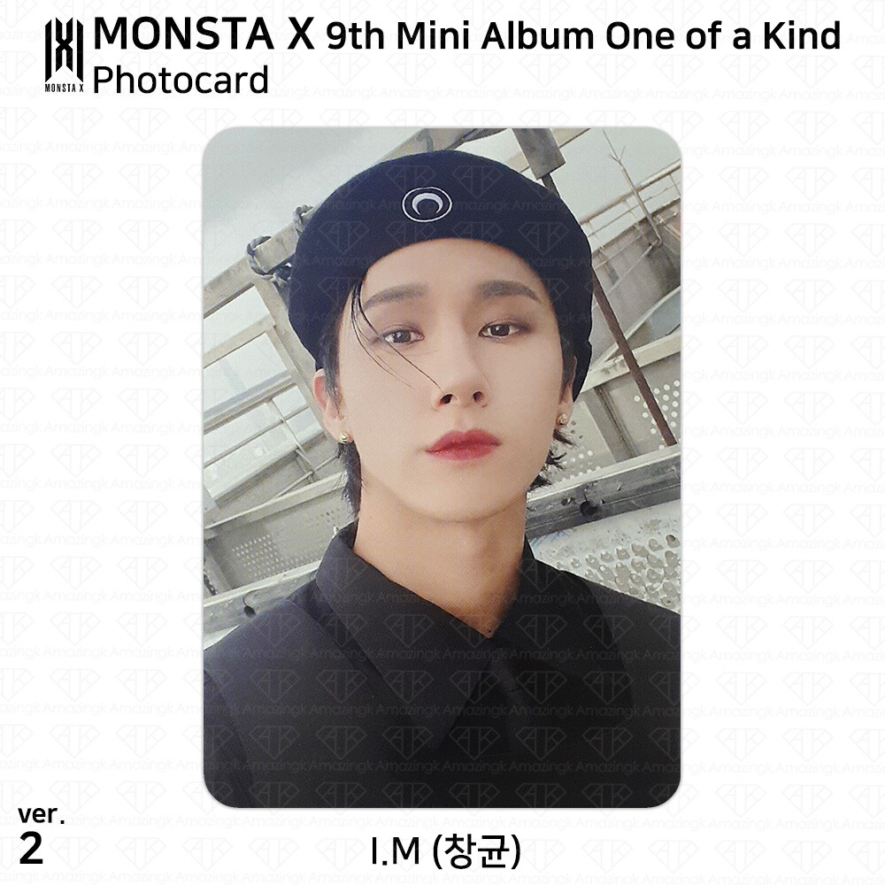 MONSTA X 9th Mini Album One Of A Kind Official Photocard Photo Card KPOP K-POP