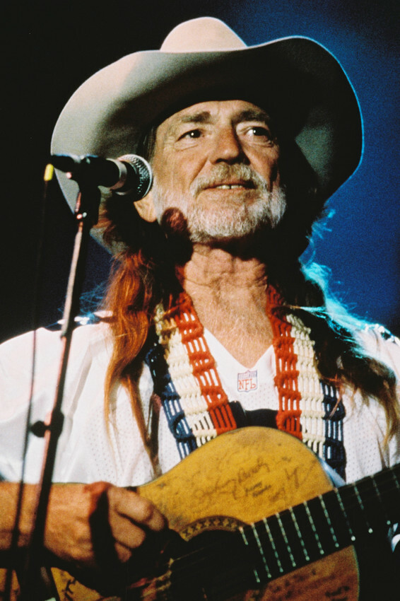 Willie Nelson 24X18 Poster Color Print