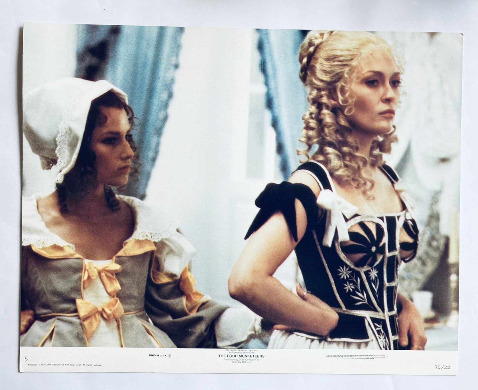 The Four Musketeers Faye Dunaway Lobby Card 1974 11 x 14 Movie Theater Decor