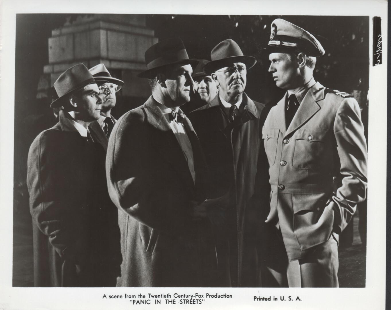Panic in the Streets (1950) 8×10 black & white photo #12