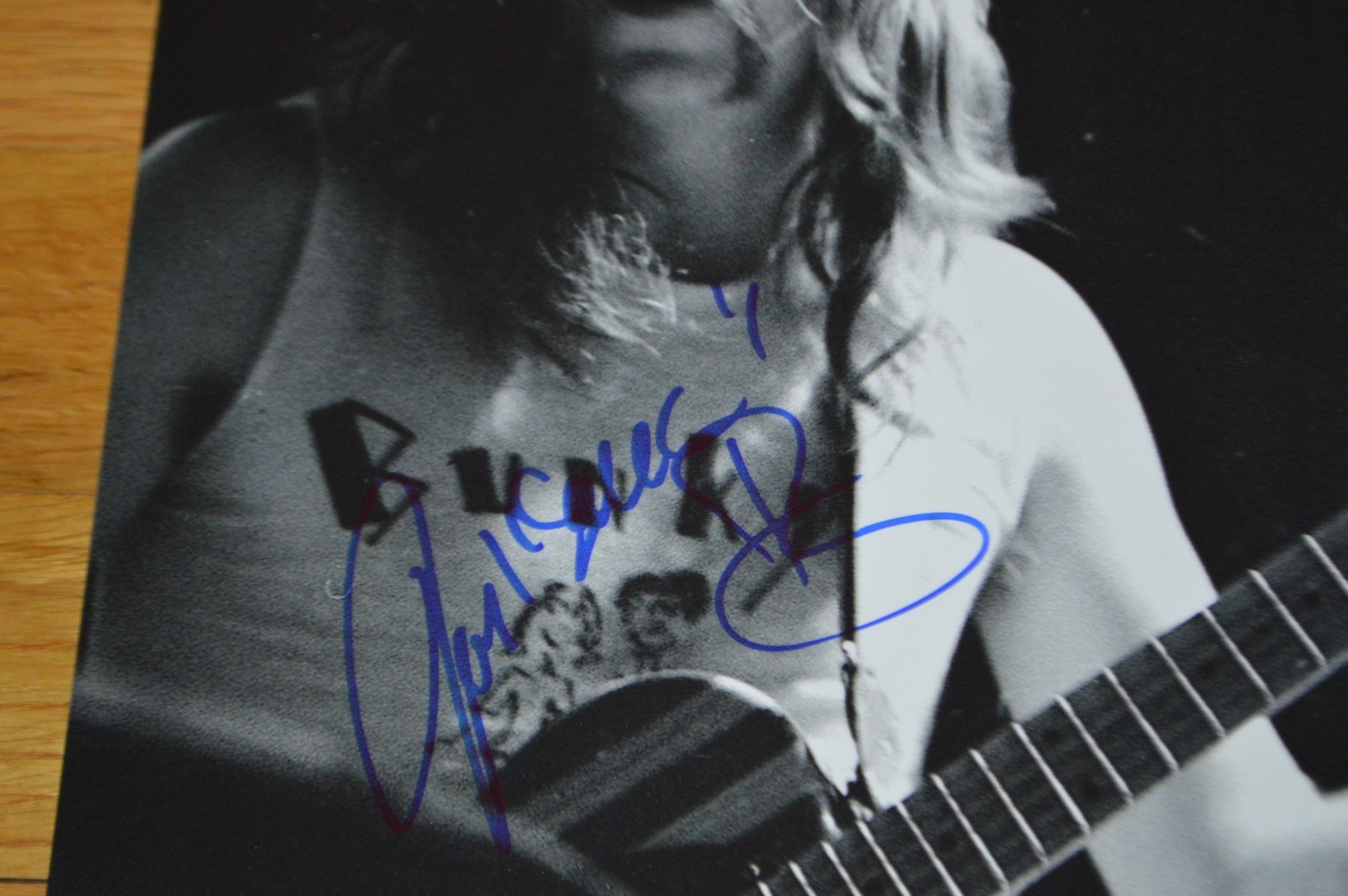 Steely Dan ~ Jeff Skunk Baxter Autographed 8×10 Color Photo with AUTOGRAPH COA