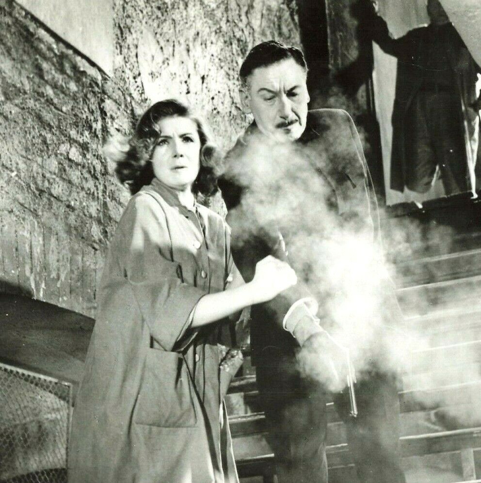 1959 Hippodrome Movie Photo 8×10 Margit Nunke Willy Birgel Geliebte Bestie *P20b