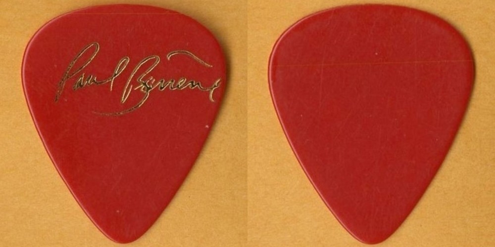 Little Feat 1998 Under the Radar concert tour Paul Barrere misprint Guitar Pick
