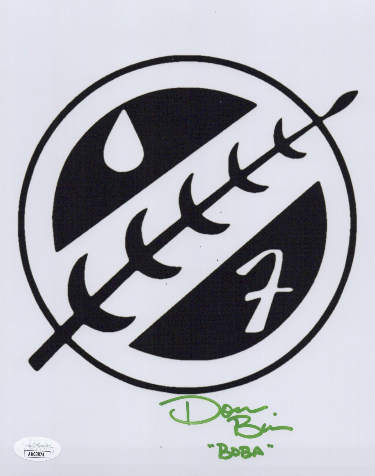 DON BIES Signed STAR WARS 8×10 MODEL MAKER Authentic Autograph Photo JSA COA
