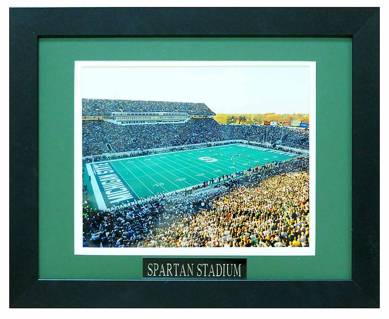 SPARTAN STADIUM 8X10 PHOTO FRAMED TO 11X14