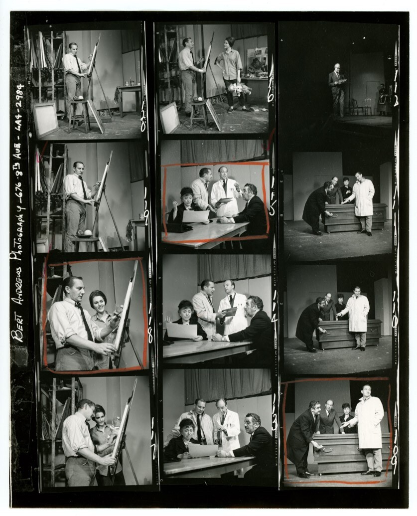 PHILIP BRUNS CONRAD BAIN contact sheet 12 images