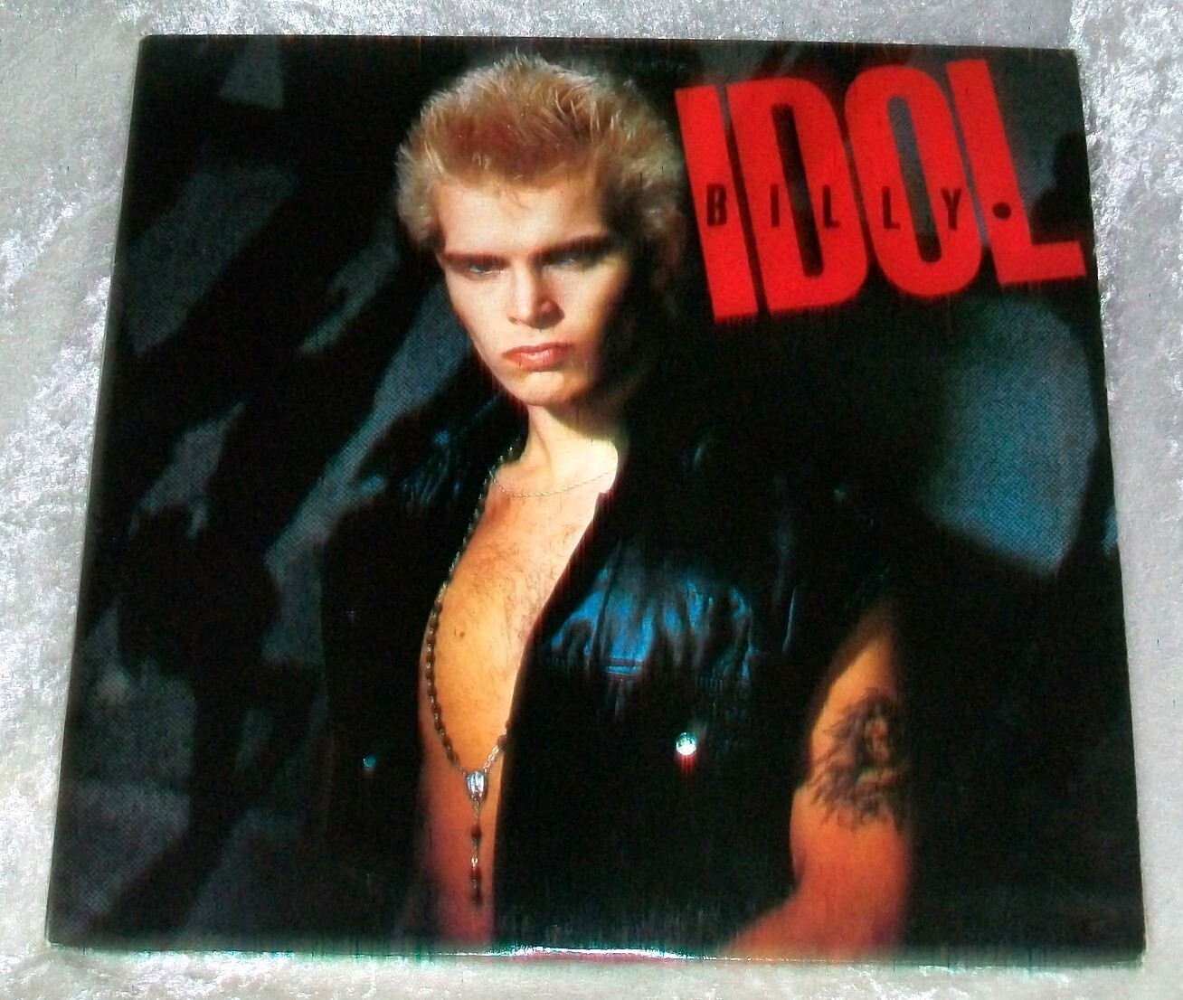 Vintage 1983 Billy Idol Chrysalis Vinyl 33 RPM Record LP Debut Album FV 41377
