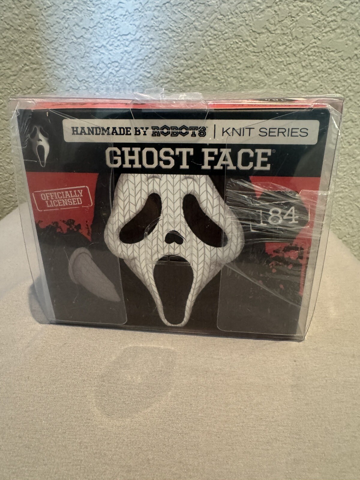 Roger L. JACKSON Signed Scream Handmade by Robots Figure GhostFace 184 JSA Red