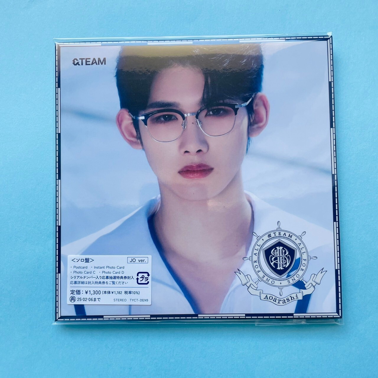 &TEAM 青嵐 Aoarashi 2nd Single CD andteam Solo Jacket Ver. Japan K-POP