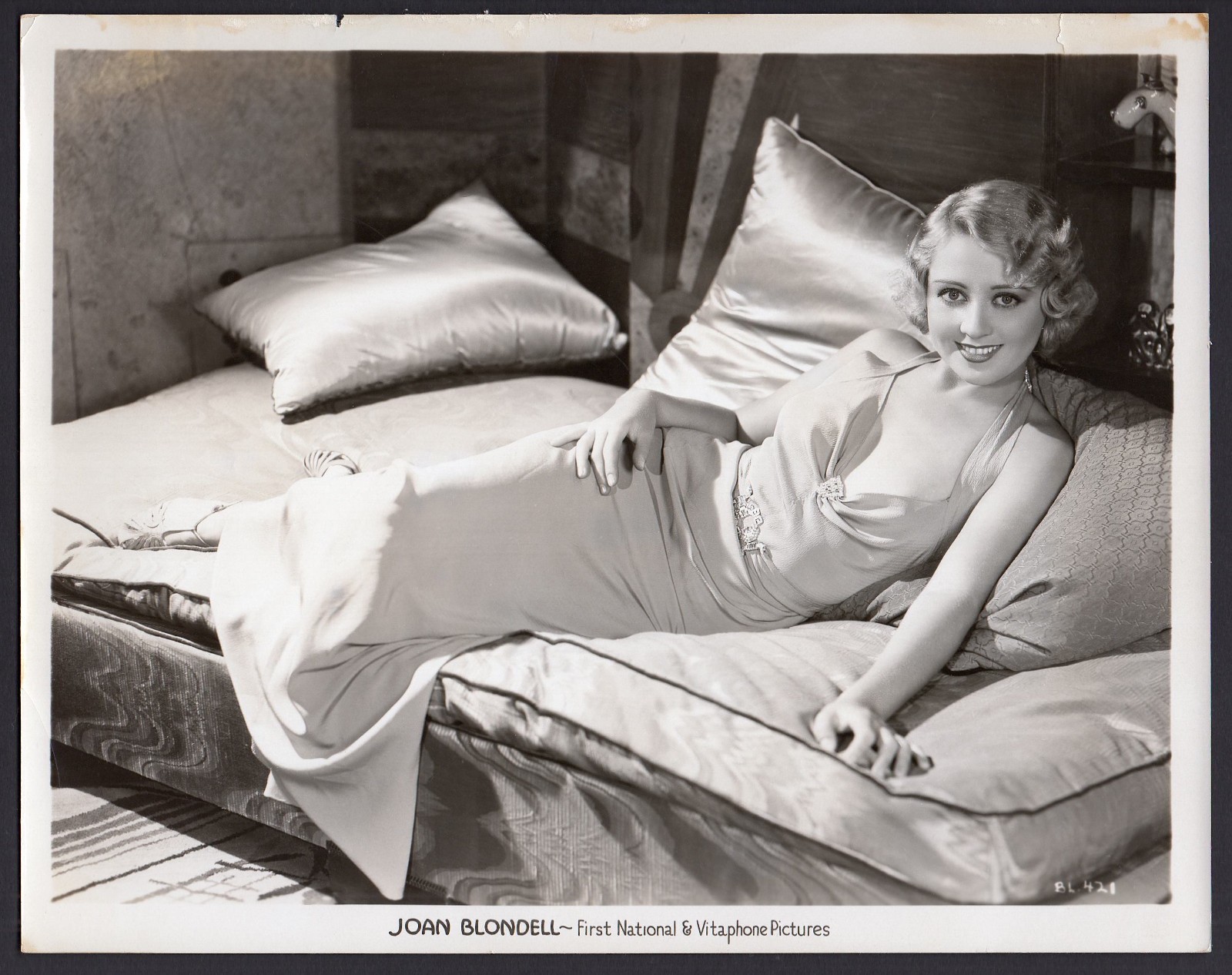 JOAN BLONDELL sexy actress alluring pose ORIG PHOTO 8×10