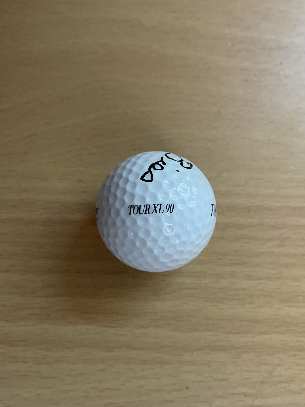 DON BIES SIGNED AUTOGRAPHED GOLF BALL WITH CASE SIGNED AT GOLF TOURNAMENT