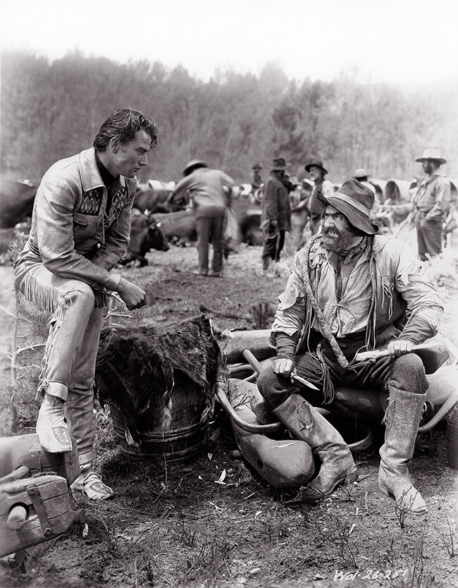 John Wayne, Tyrone Power Sr. – The Big Trail (1930) – 8 1/2 X 11
