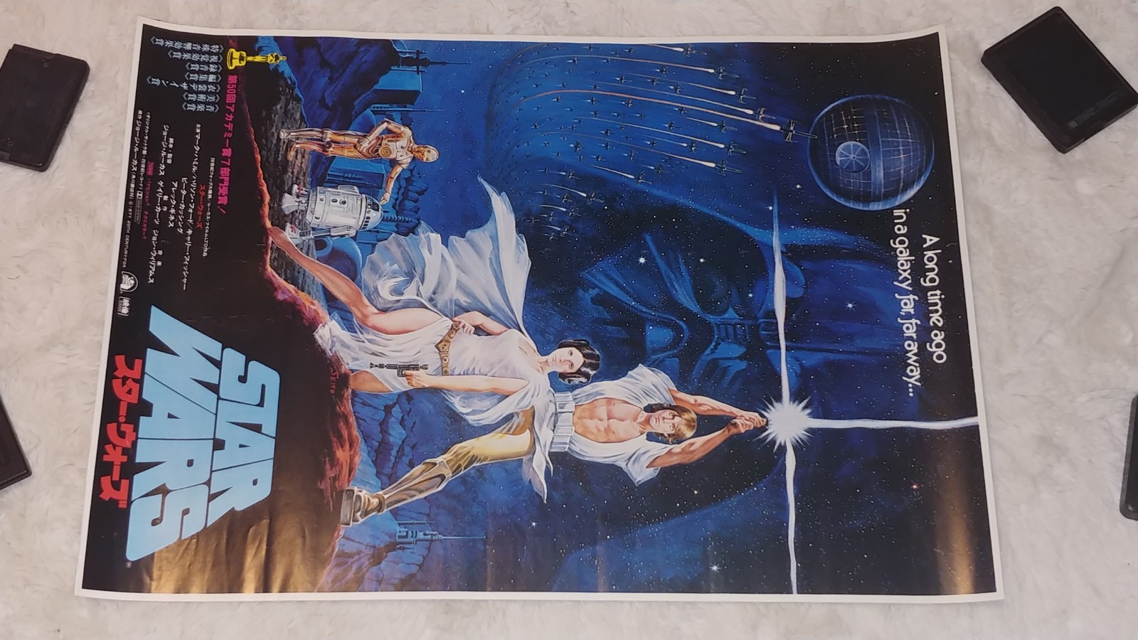 Star Wars IV ~ 1977 ~ A New Hope Promotional B2 Poster Japanese ~ US Seller ~