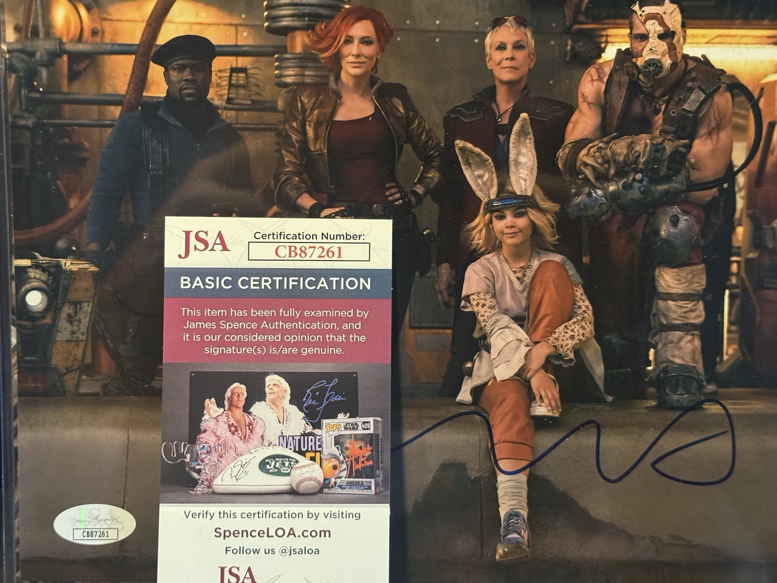 Cate Blanchett Borderlands Signed 8×10 Photograph JSA Autograph