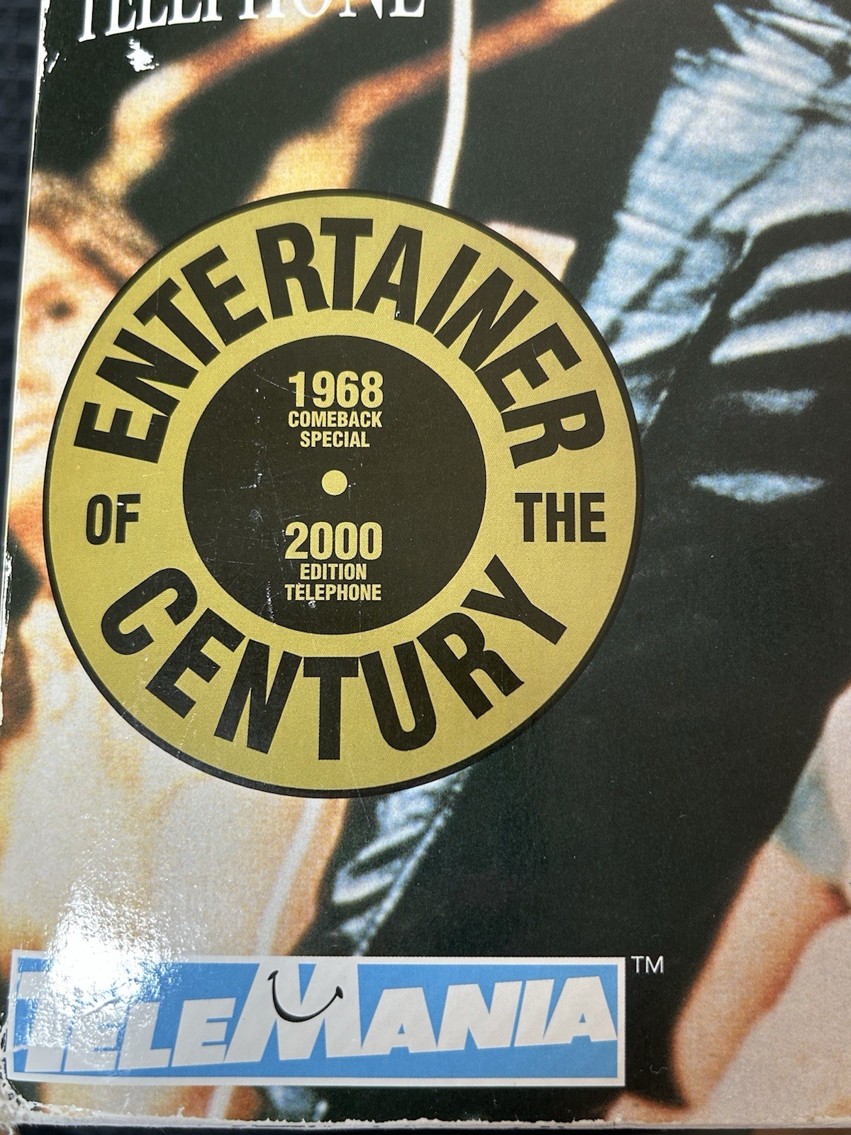 TeleMania Elvis Presley Singing Dancing Phone 2000 EPE NIB 1968 Comeback Rare