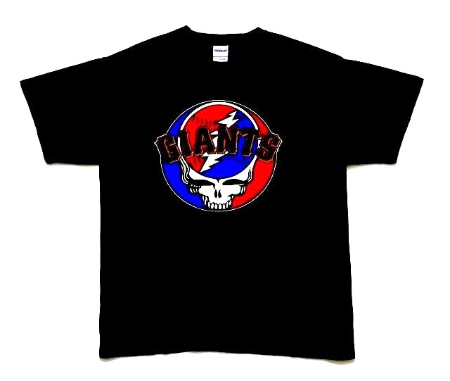 Grateful Dead Shirt T Shirt San Francisco Giants Baseball MLB SF SYF GDP 2010 L