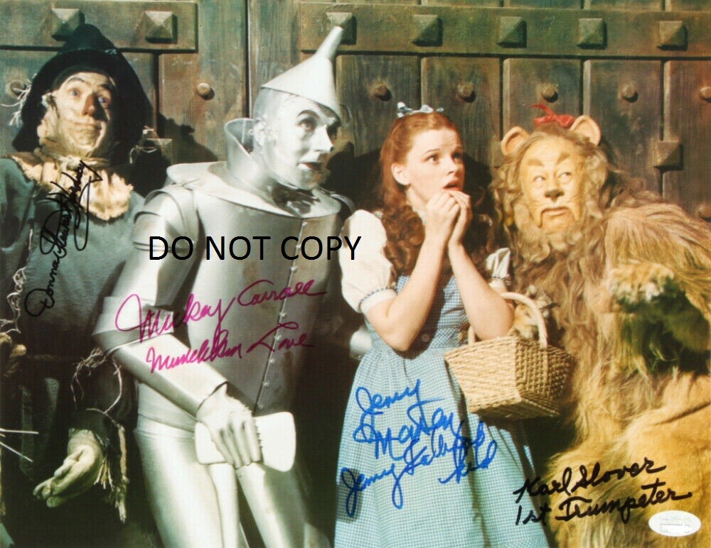 THE WIZARD OF OZ Autographed Signed 8×10 Reprint Photo Judy Garland !!