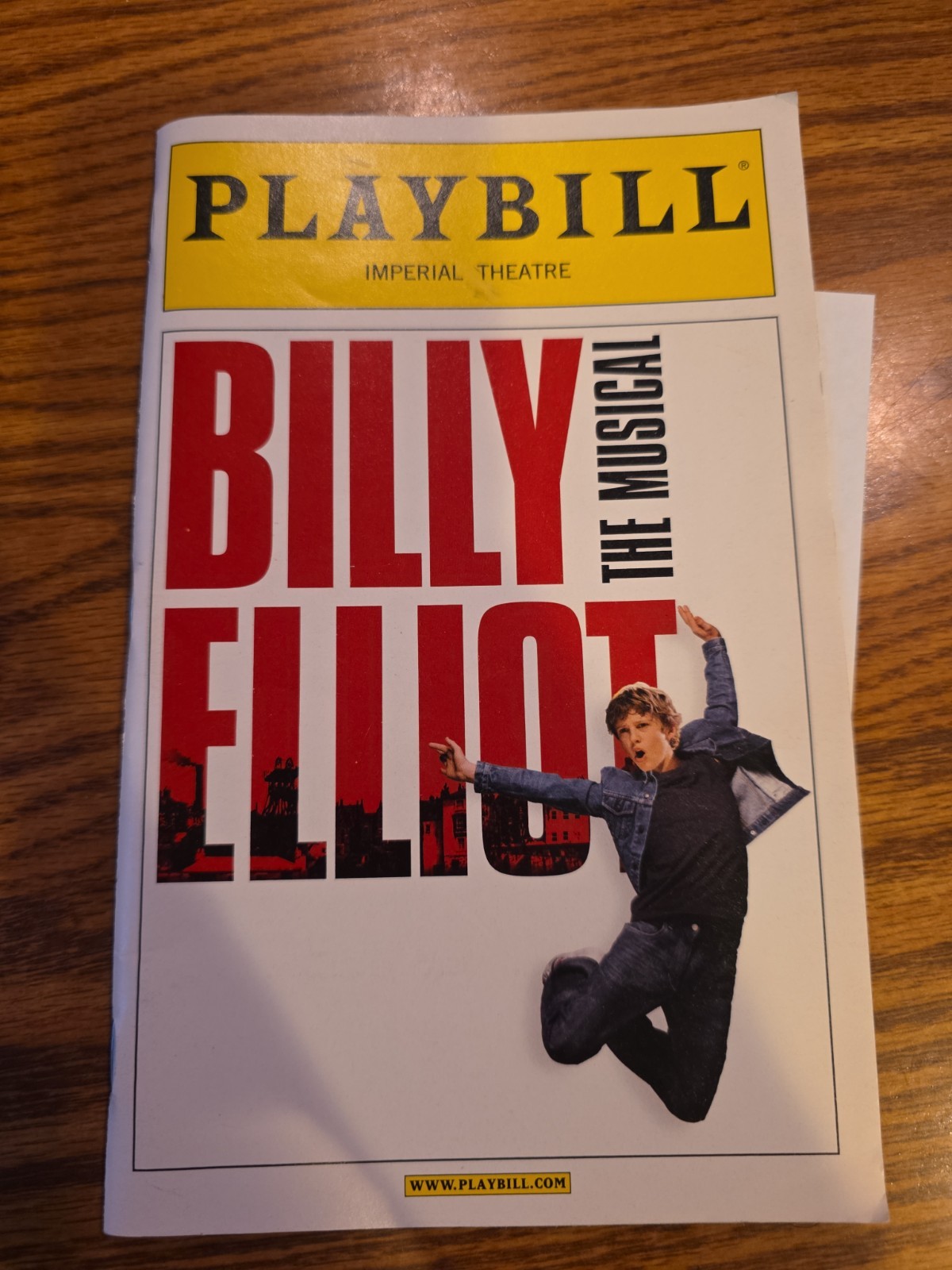 BILLY ELLIOT Nov 2008 Broadway Playbill! CAROLE SHELLEY Haydn Gwynne SANTINO FON