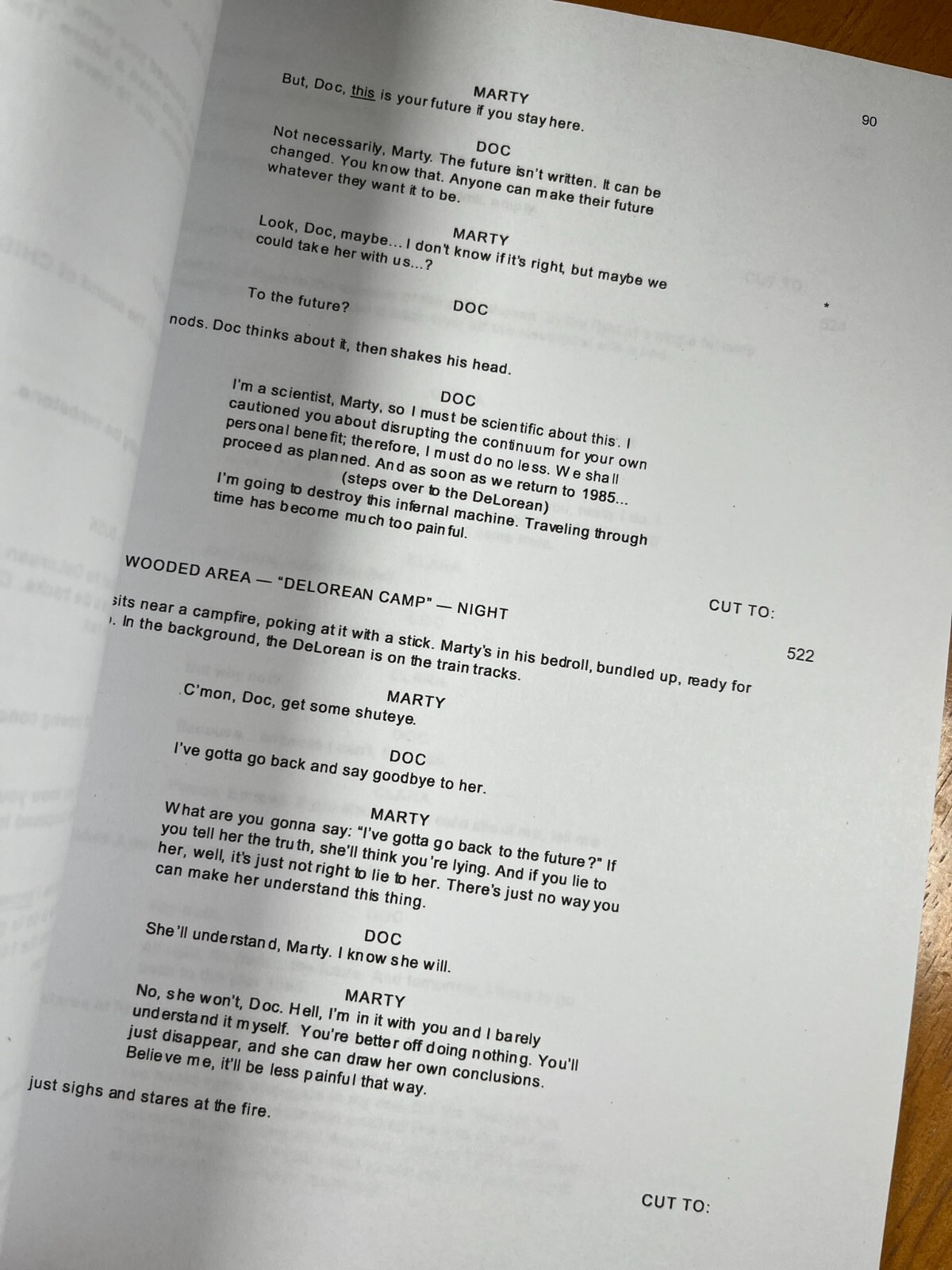 Back to the Future Part II & III Script Cast-Signed – Autograph Reprints