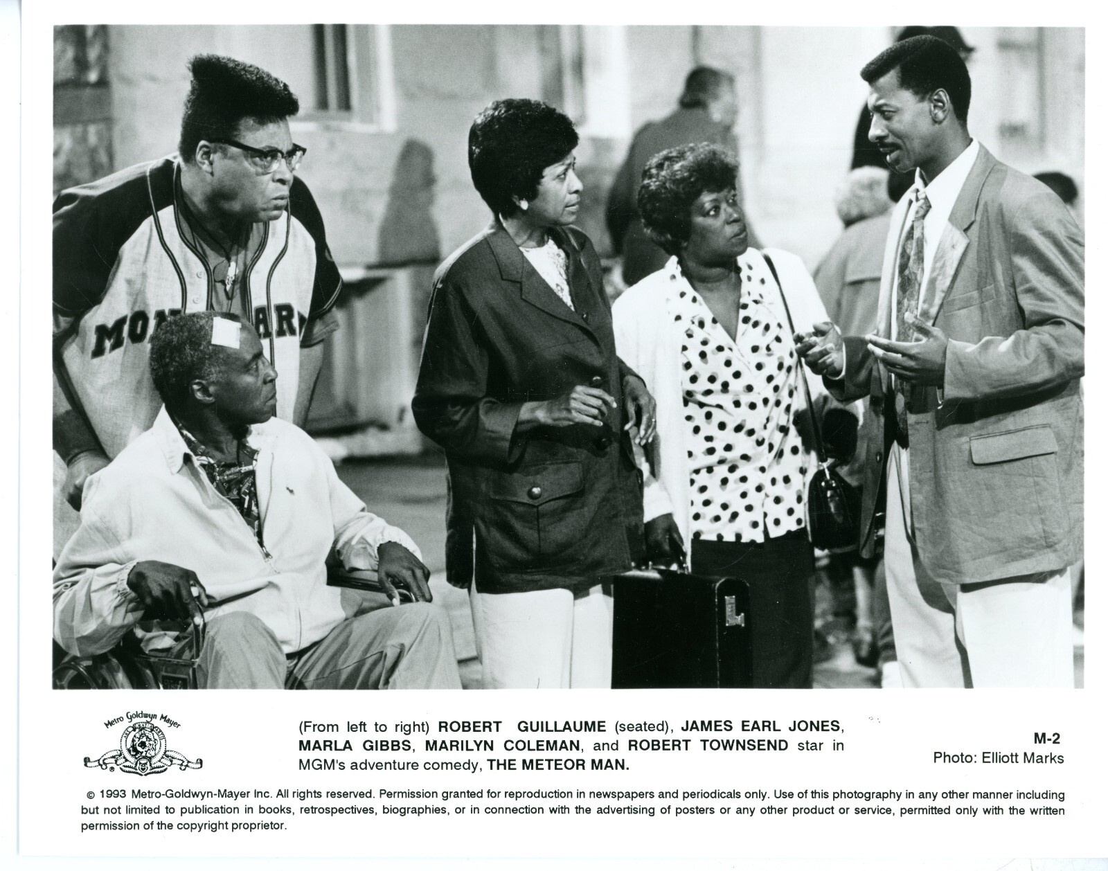 The Meteor Man (1993) 8×10 black & white movie photo #2