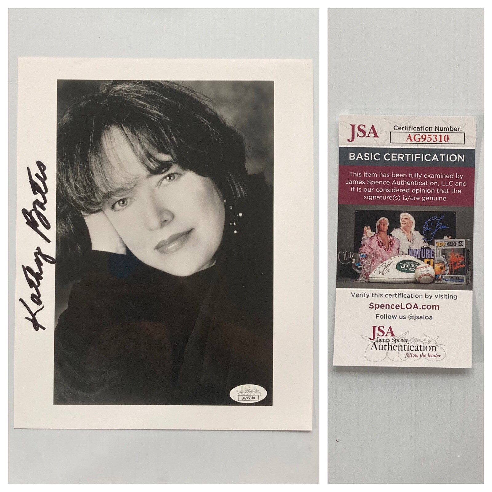 Misery Titanic Waterboy Kathy Bates Signed Autograph 8×10 Photo – JSA – FREE S&H