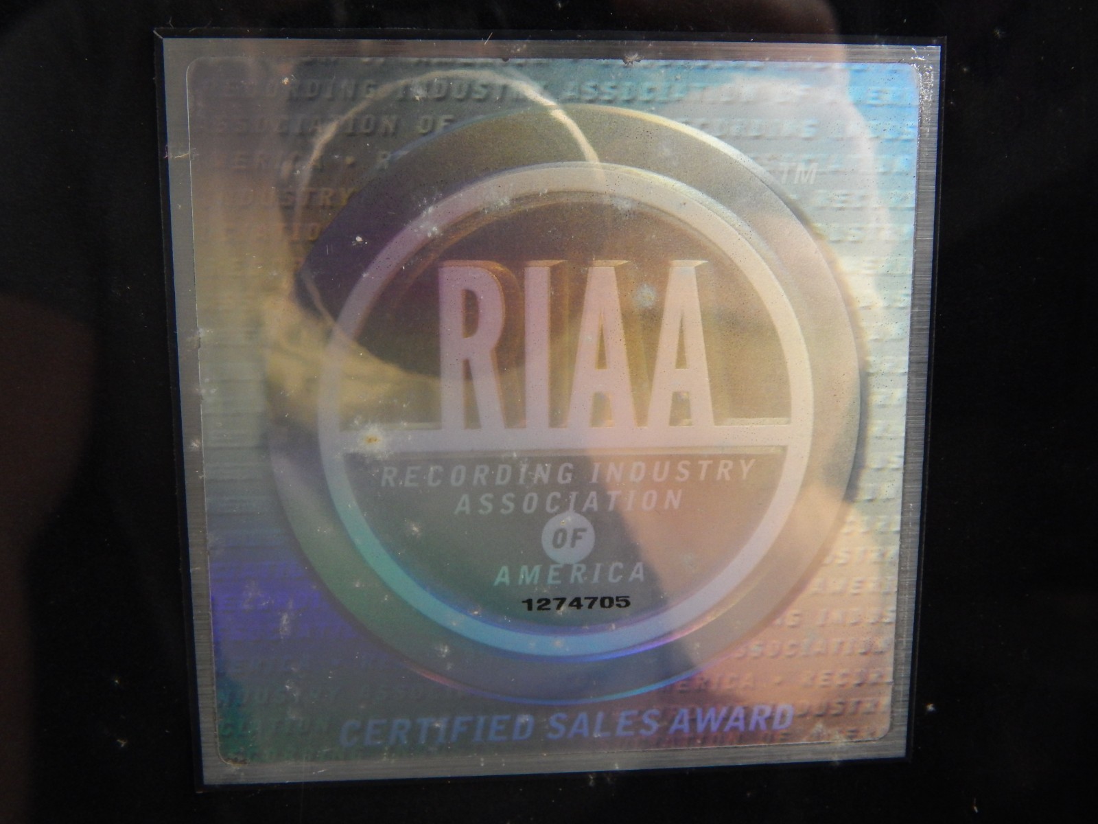 Justin Timberlake 3x Platinum Record RIAA Award Futuresex/Lovesounds 26.5″ x 21″
