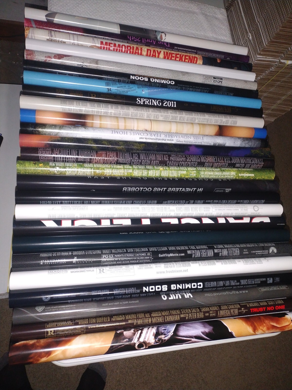Bulk Lot of 25 Original 27×40 Movie Posters box1