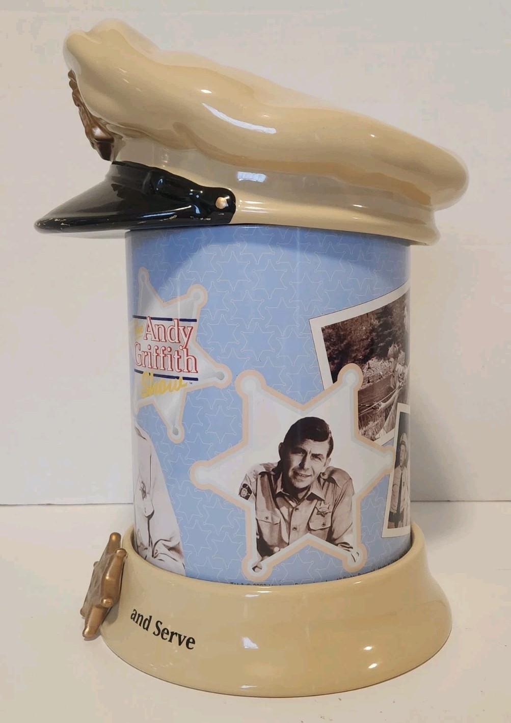 The Andy Griffith Show Cookie Jar 2004 Mayberry Barney Fife Don Knotts