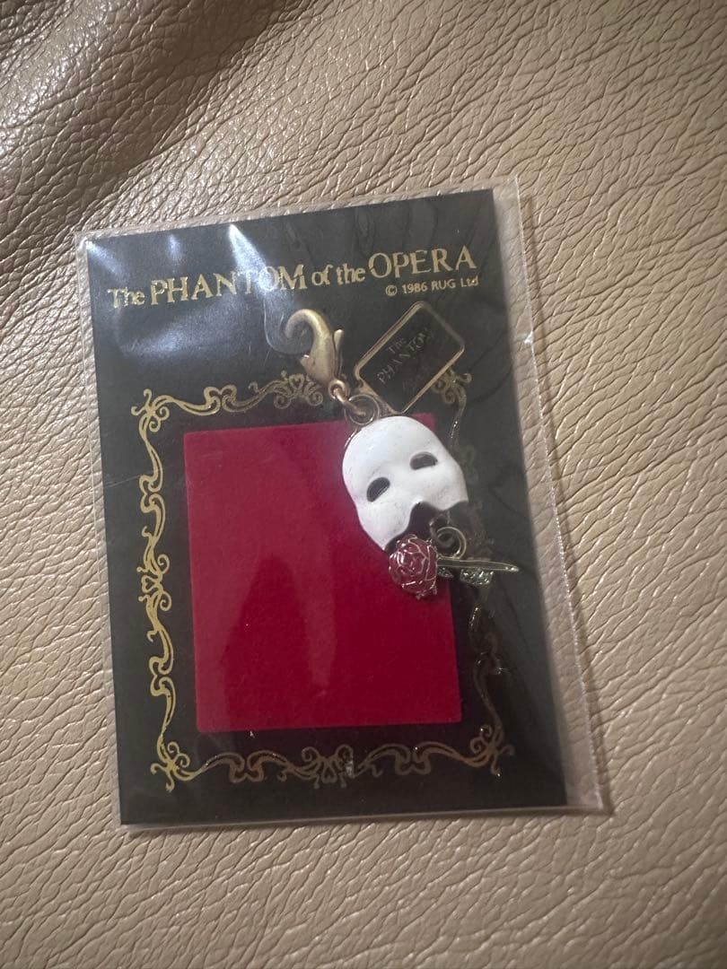 Shiki Opera Phantom Charm Strap 6PC Set Rare Hall Stage Theater Used
