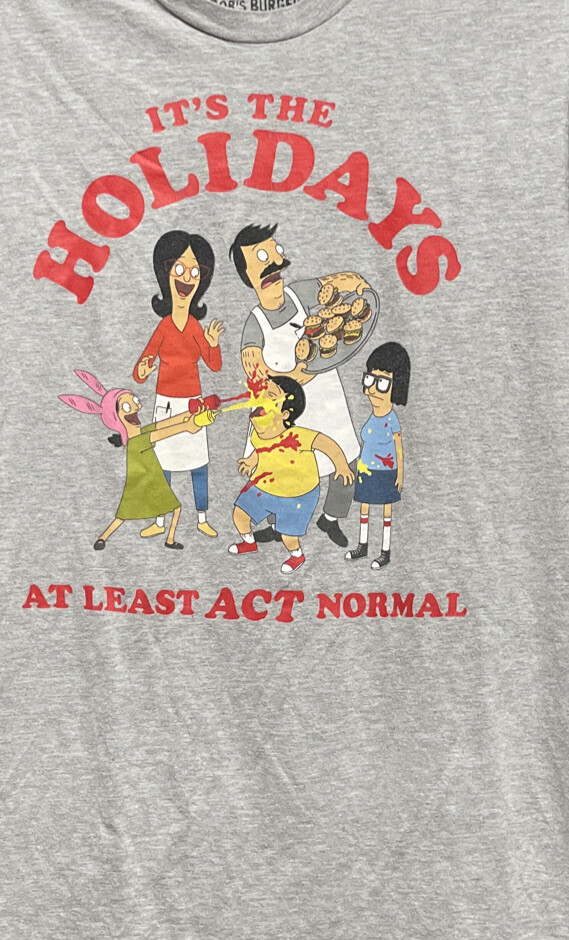 Bobs burgers t shirt medium short sleeve adult unisex