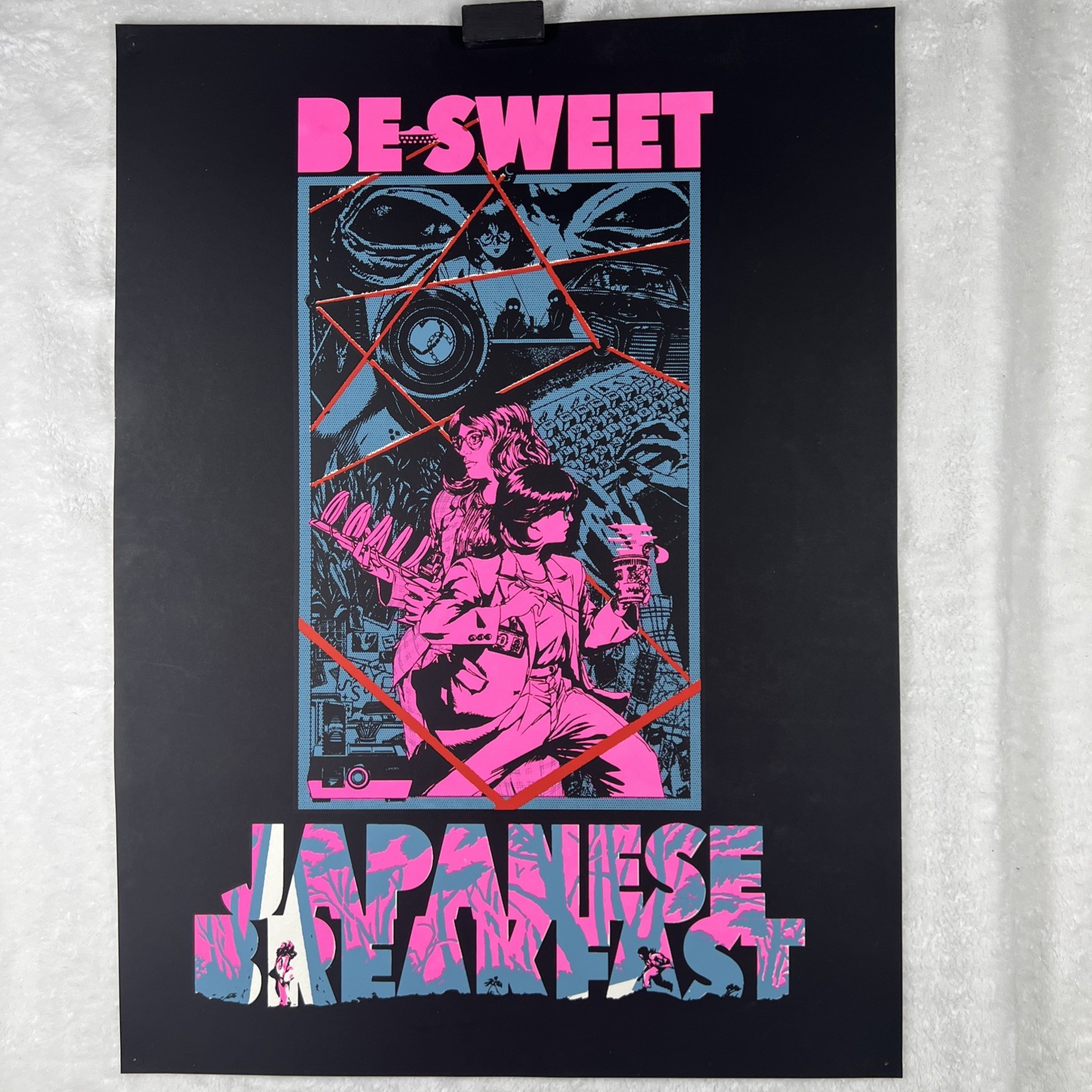 Japanese Breakfast Be Sweet Tour 18″ x 24″ Heavy Stock Poster Flat Mat Finish
