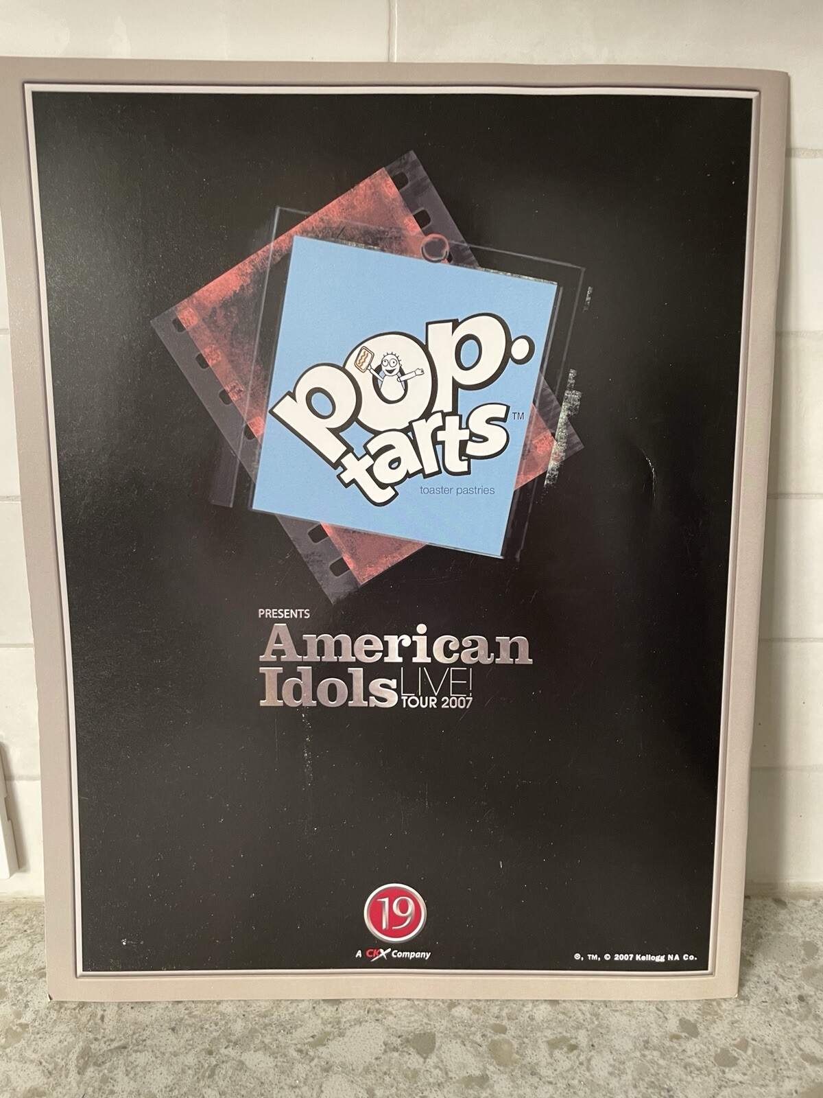 American Idols Live! Tour 2007 Program – Presented By Pop Tarts