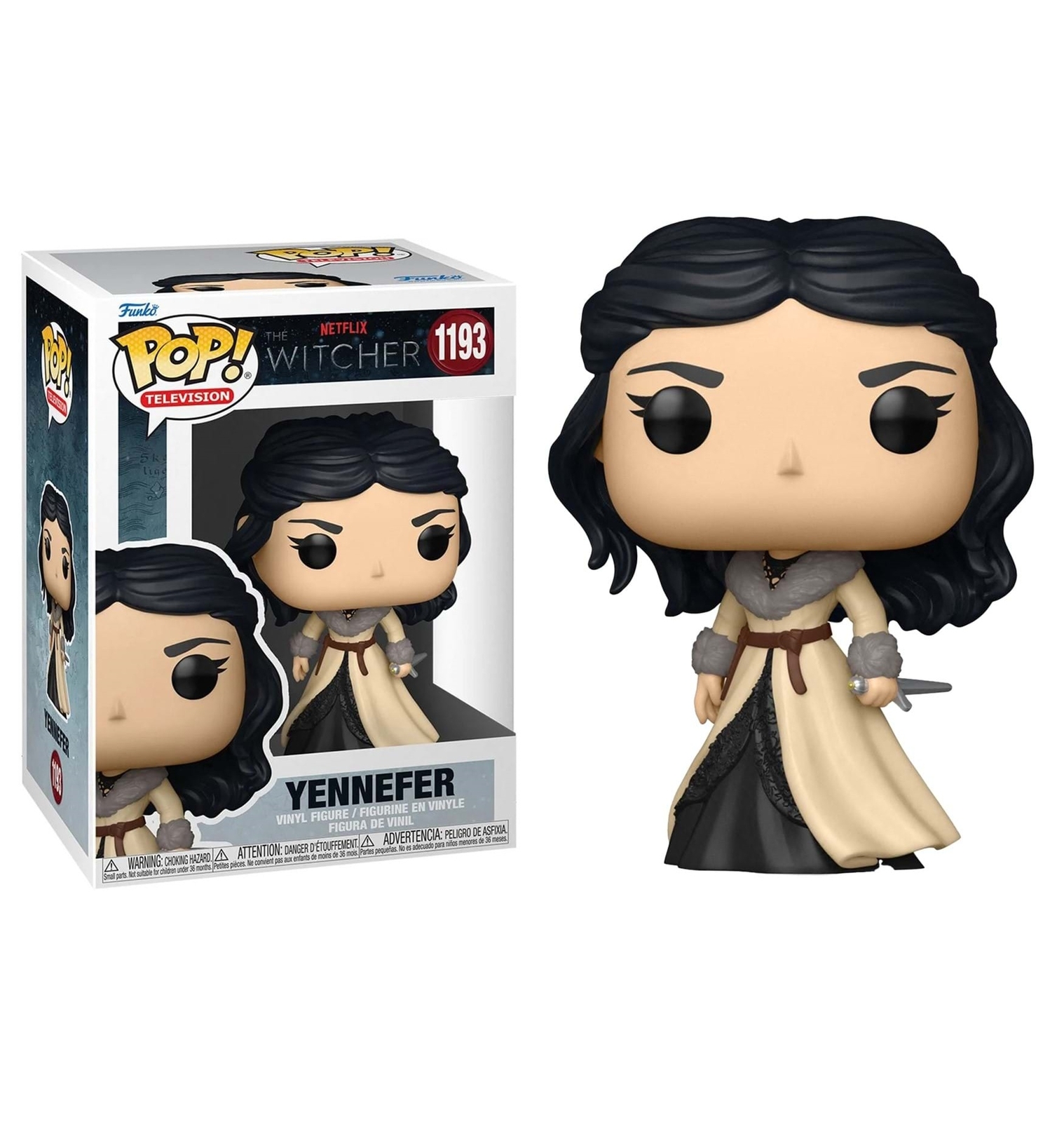 The Witcher Yennefer with Dagger Vinyl POP! Figure Toy #1193 FUNKO NEW NIB