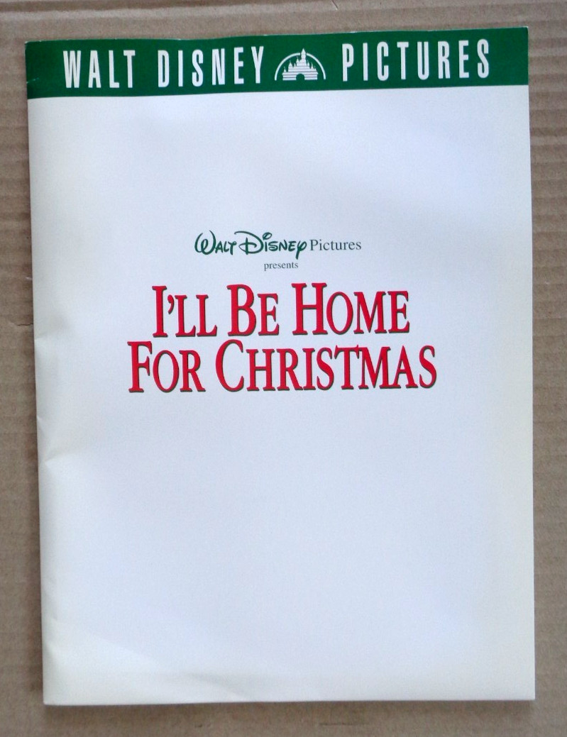 I’ll Be Home For Christmas 1998 press kit w/ photos Jessica Biel Jonathan Thomas