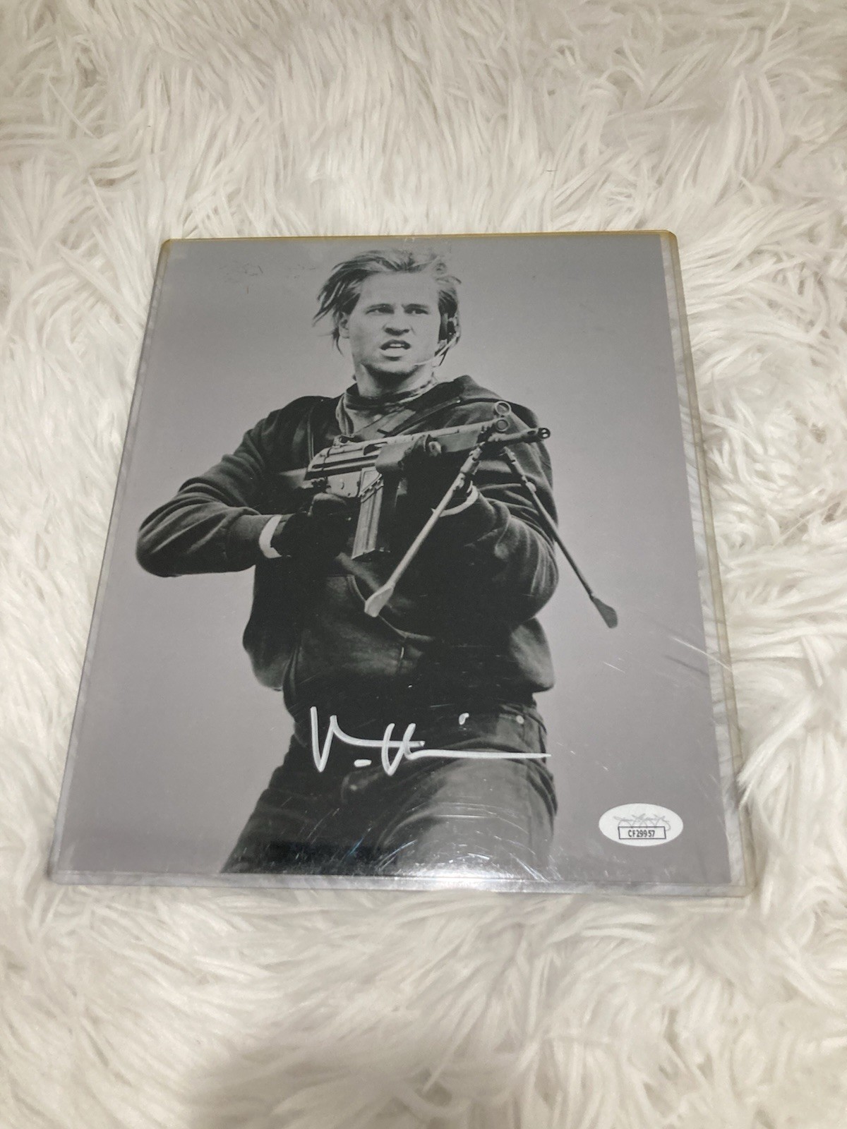 Val Kilmer Signed JSA Certified Heat photo