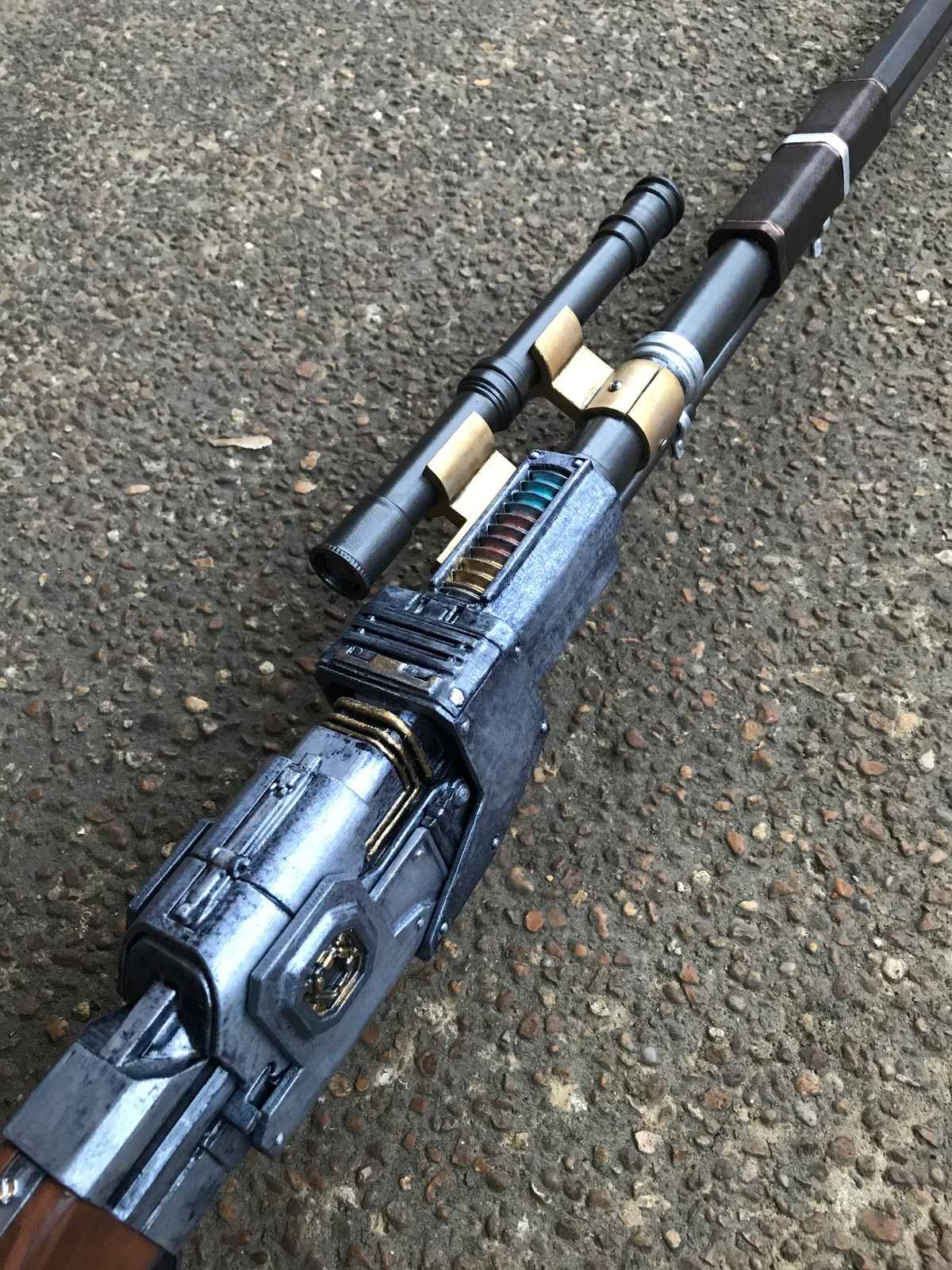Amban Mandalorian Inspired Rifle – KIT Bounty Hunter