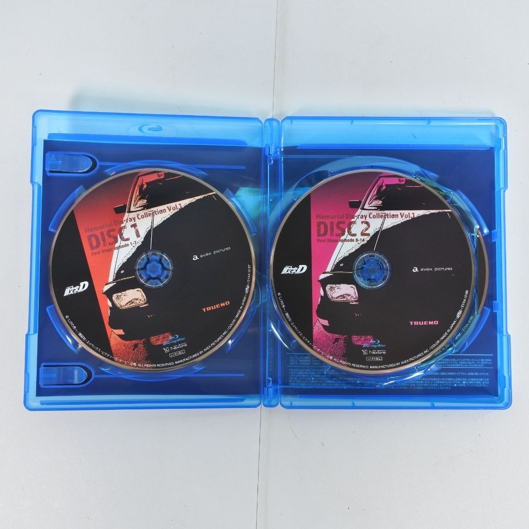 Initial D Memorial Blu-ray Collection Vol.1-3 full Complete Box Set