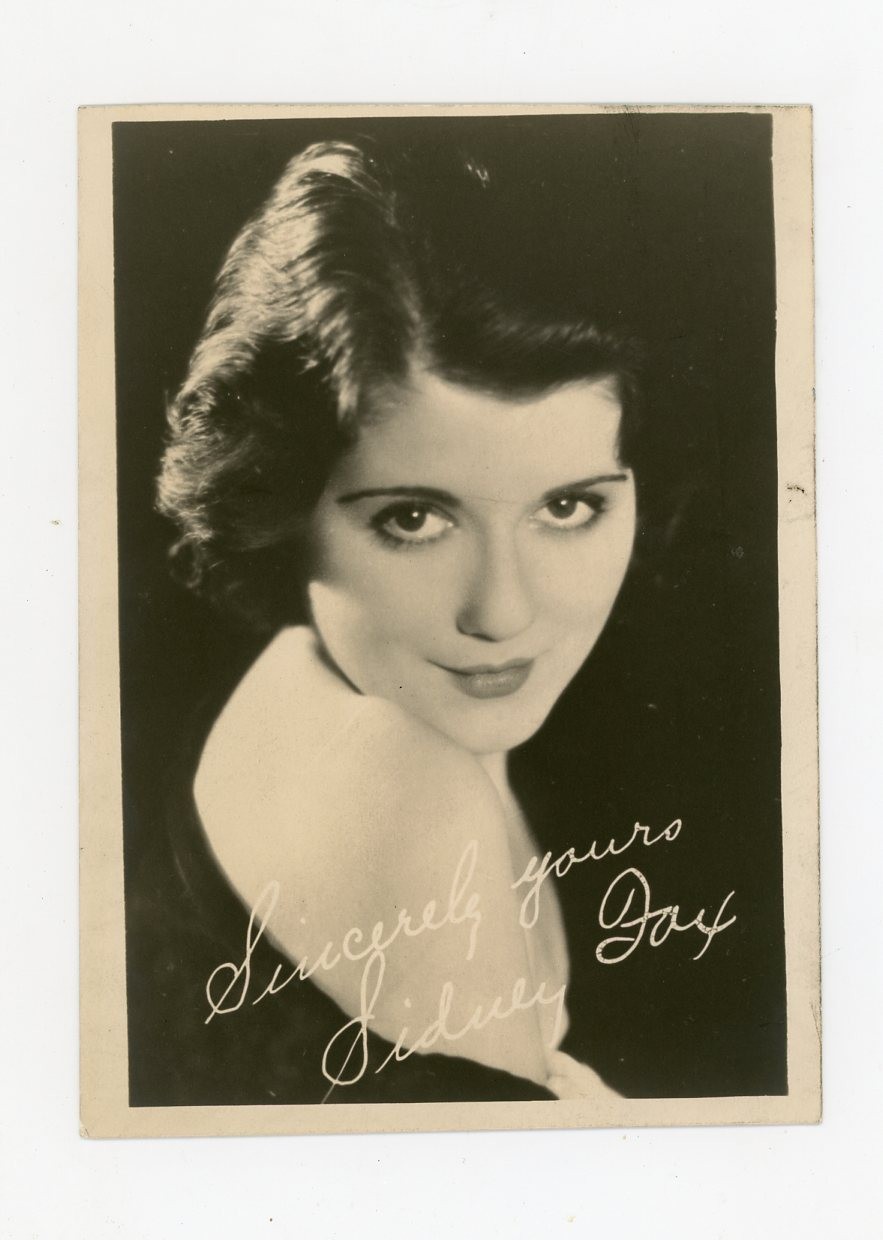 Sidney Fox Photo Film Actress Portrait Star Hollywood Movies Stage Sarah Leiffer