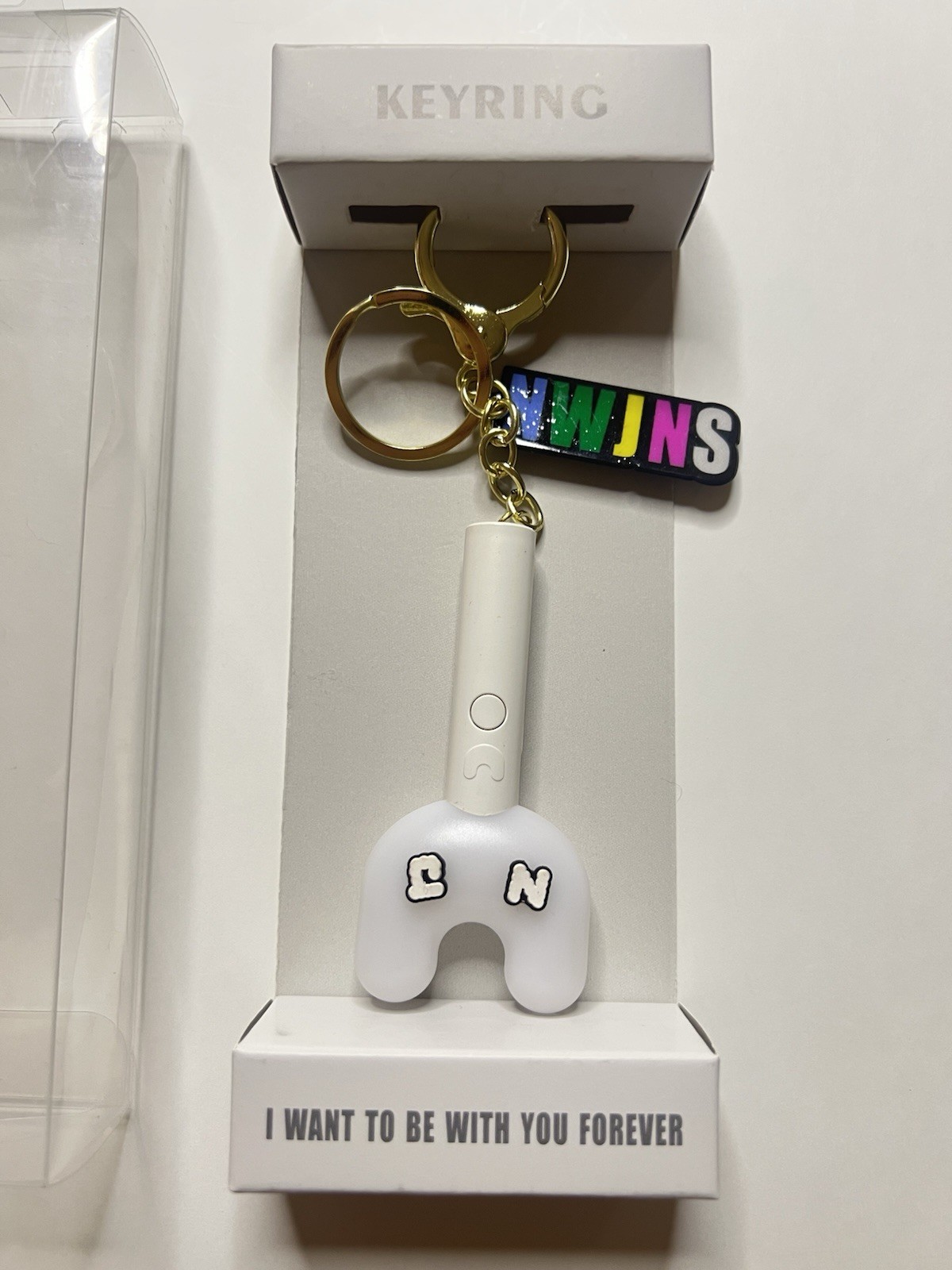 NEWJEANS Mini Light Stick Keychain Multi-Color LED