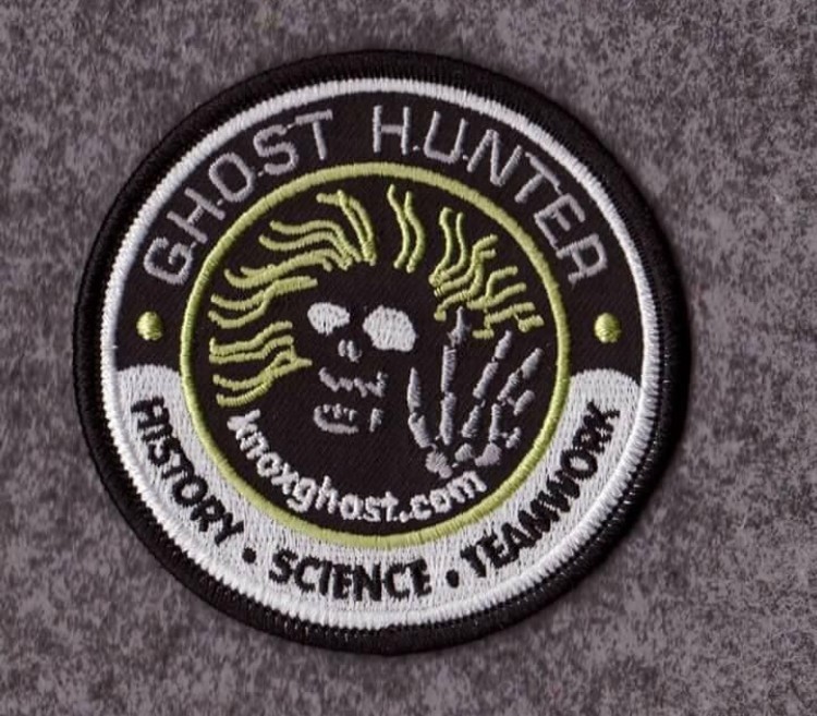 Ghost Hunter – History, Science, & Teamwork – Embroidered Patch