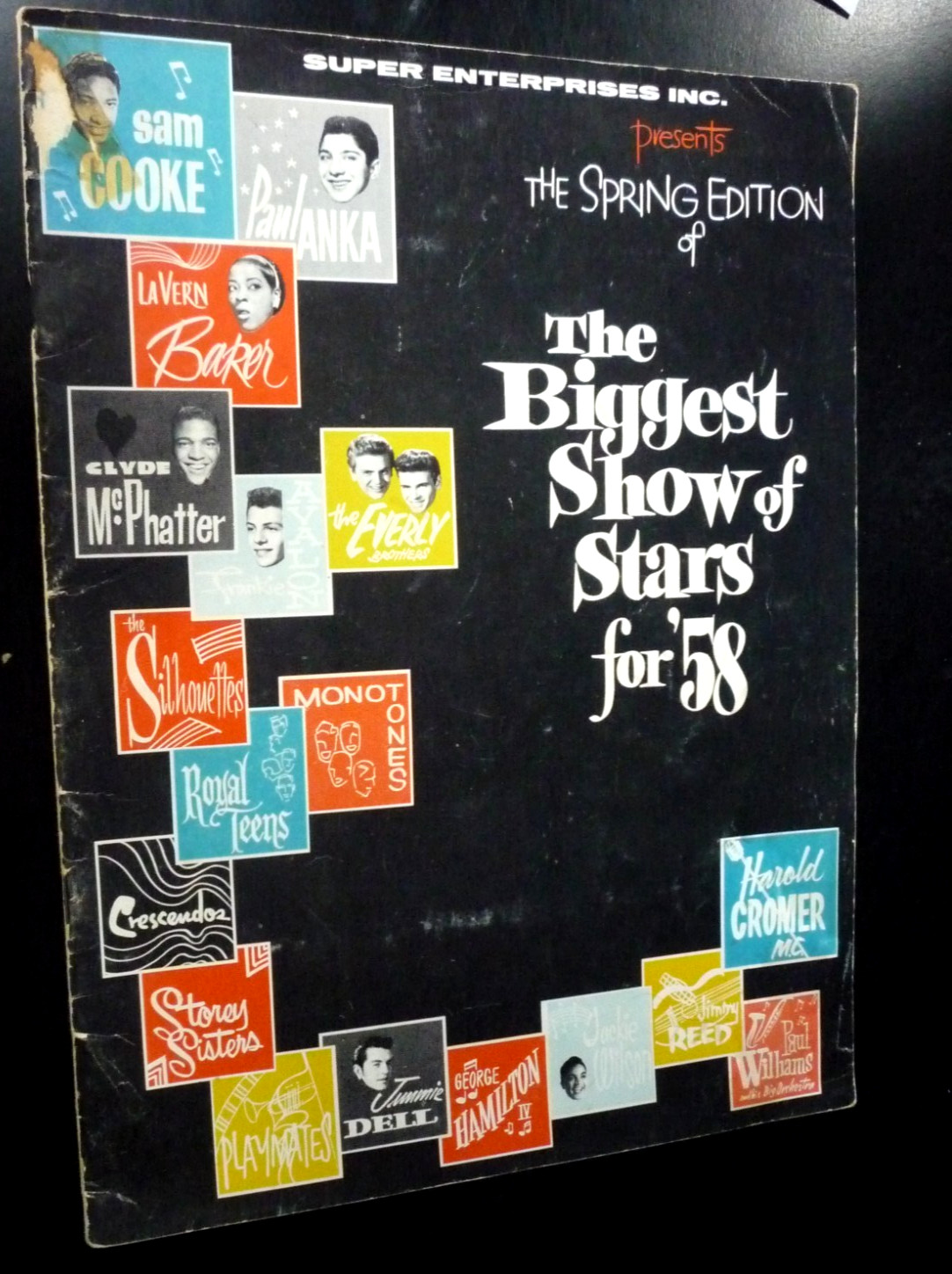 1958 The Biggest Show of Stars for ’58 Spring Edition Program