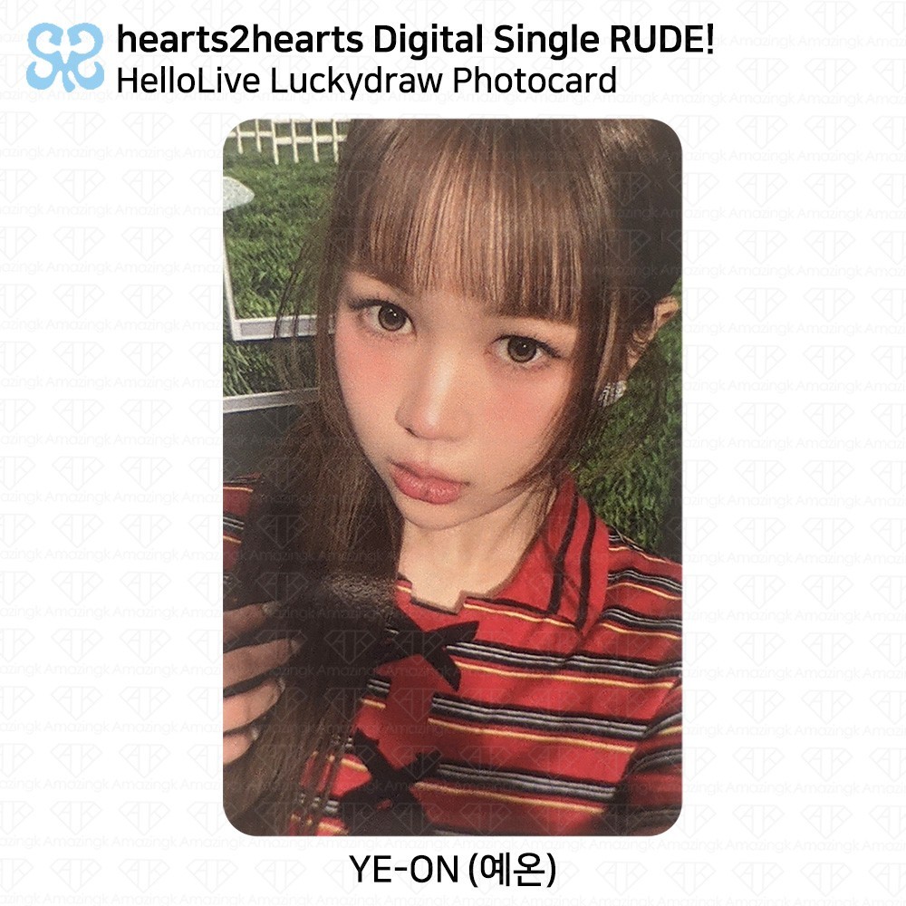 Hearts2Hearts Digital Single Rude! HelloLive LuckyDraw Photocard