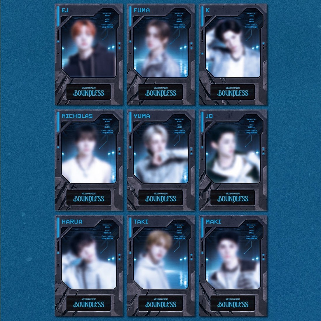 &TEAM VR CONCERT [BOUNDLESS] PHOTOCARD + POSTCARD (RANDOM) – 1st Week