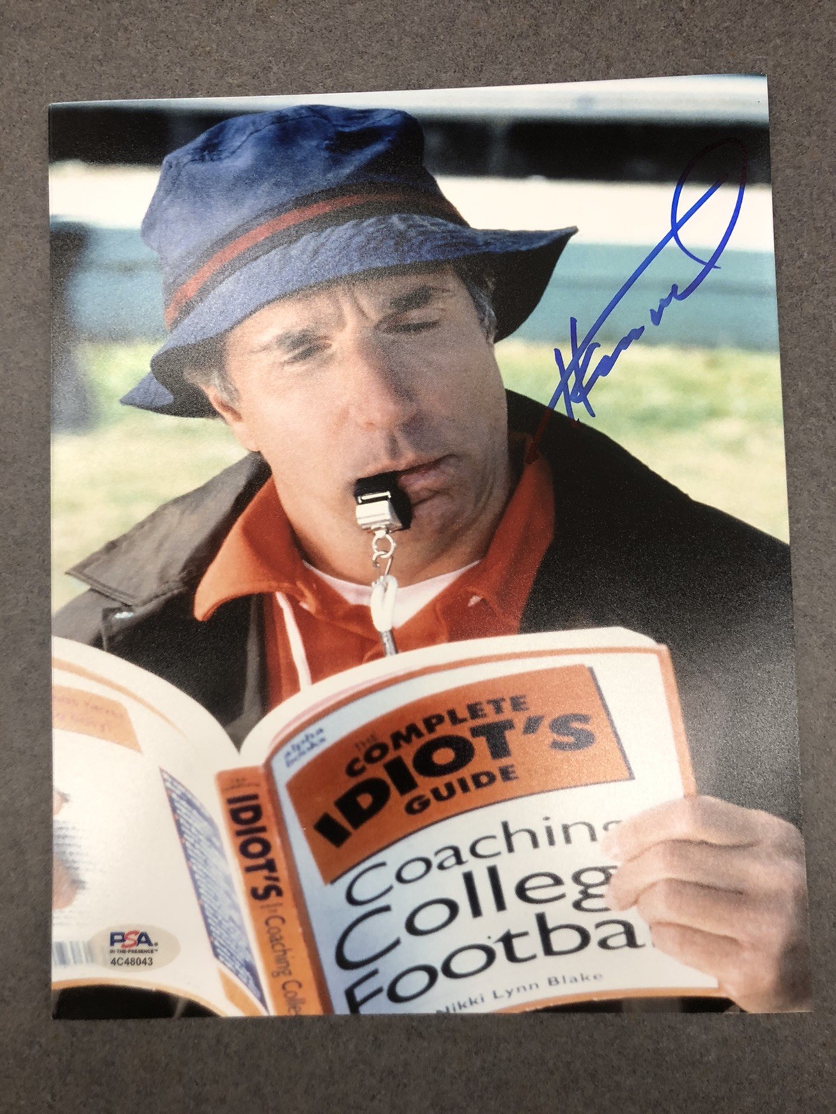 Henry Winkler The Waterboy Coach Reading signed 8×10 photo PSA/DNA Autographed