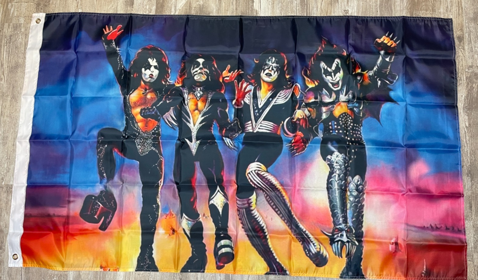KISS DESTROYER FLAG BANNER (3′ x 5′) US SELLER