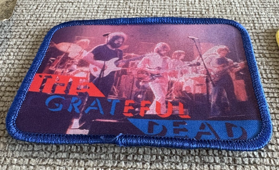 Vintage NOS Grateful Dead Concert Patch Band Members RARE!