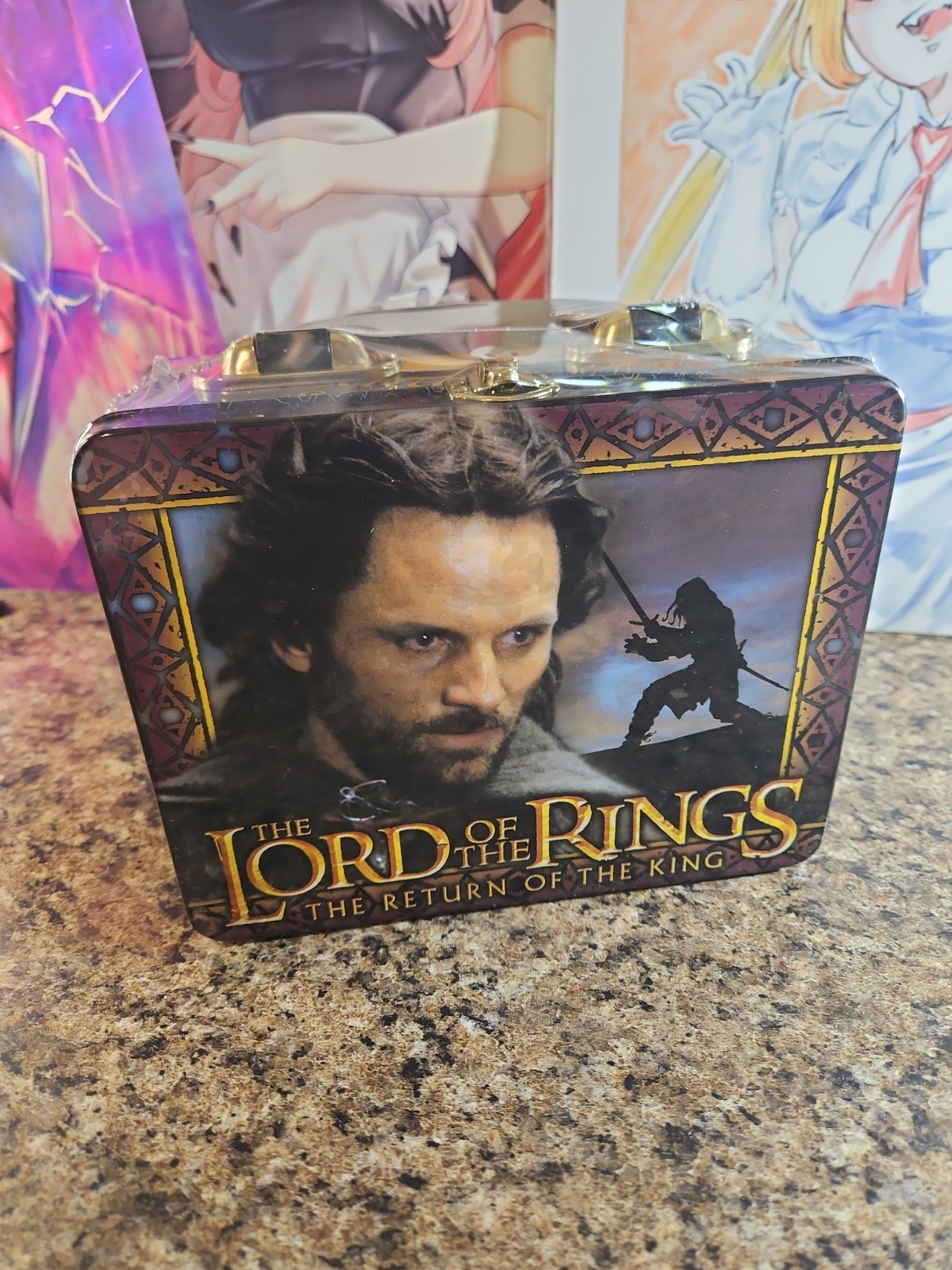 THE LORD OF THE RINGS THE RETURN OF THE KING Tin Lunch Box New Playworks