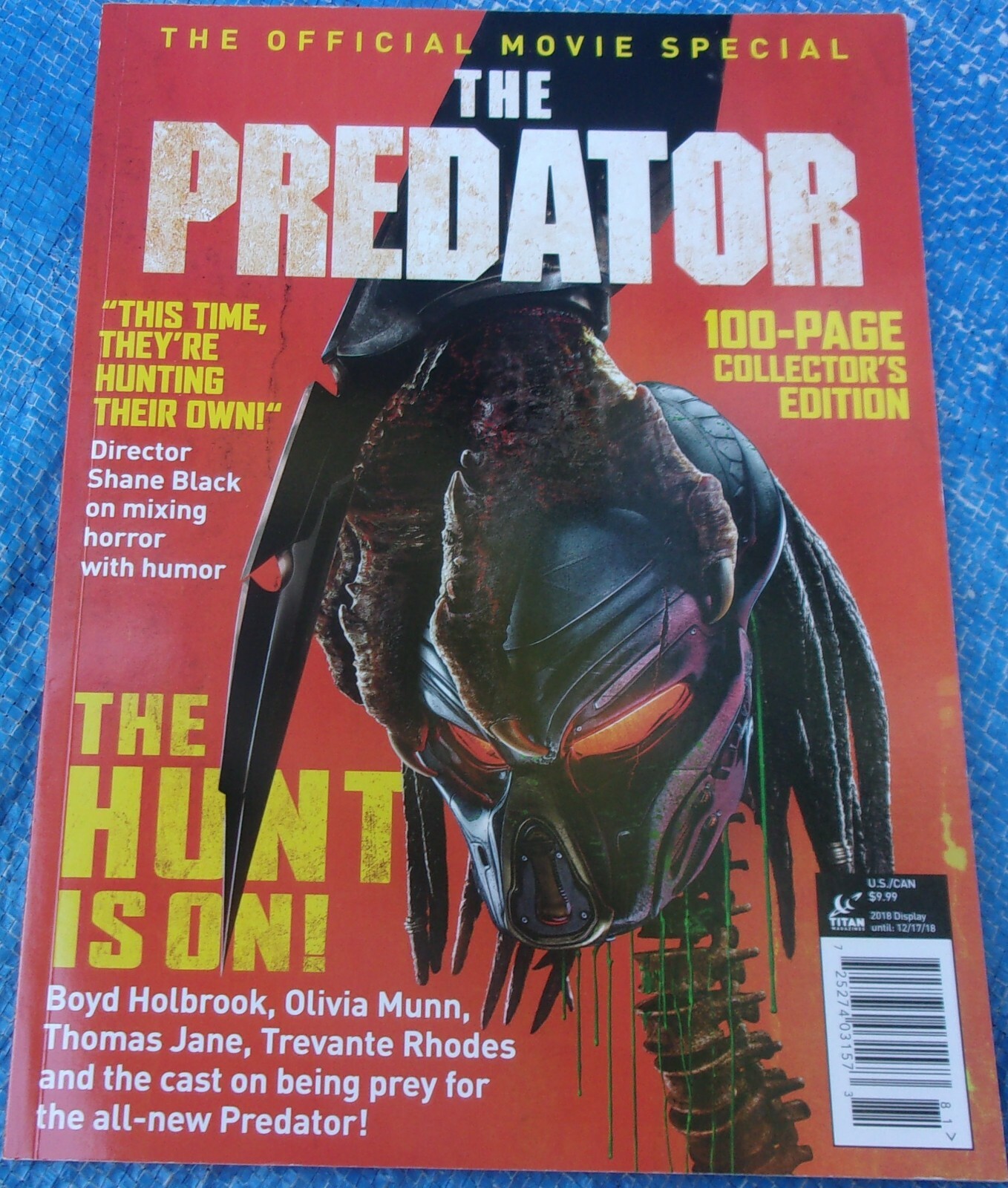 The Predator Official Movie Special 100 Page Collectors Edition Magazine 2018